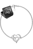 925 Silber Herz Armband Schmuck Geschenk FüR Sie Frauen Damen Ehefrau Freundin