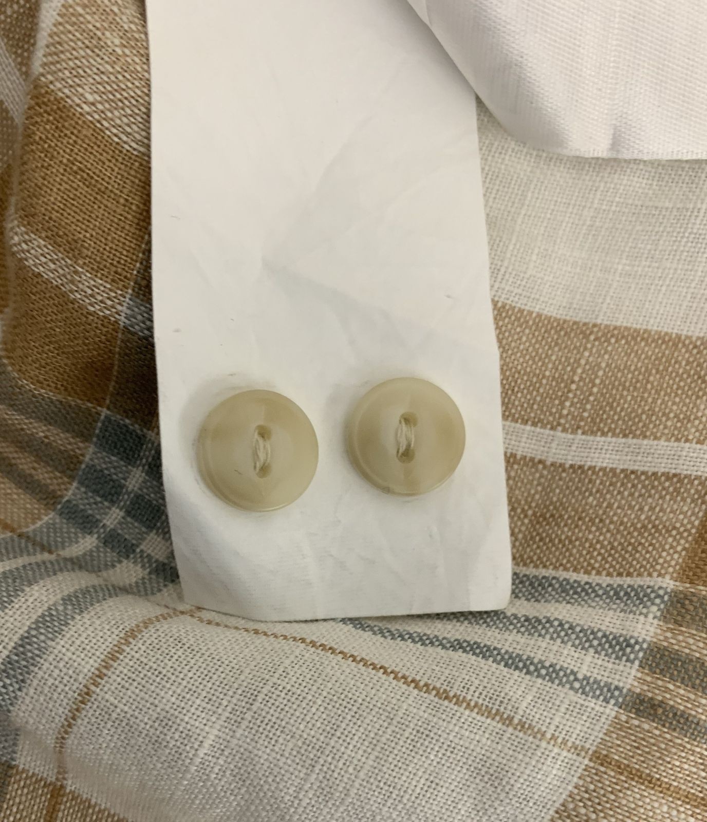 Men's Pendleton Malone Button Front Brown Plaid L… - image 9