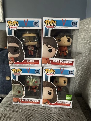 Funko Pop! Television: V - Diana ,Mike ,Alien #1056- 1057 -1058 -1073 ~ NIP