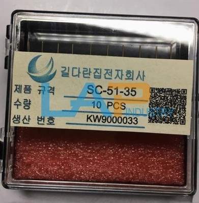 10pcs/box SC-51-35 tungsten steel soft probe Semiconductor chip wafer testing
