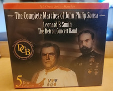 The Complete Marches of John Philip Sousa 5-CD Box Set (1999, Walking Frog) NEW
