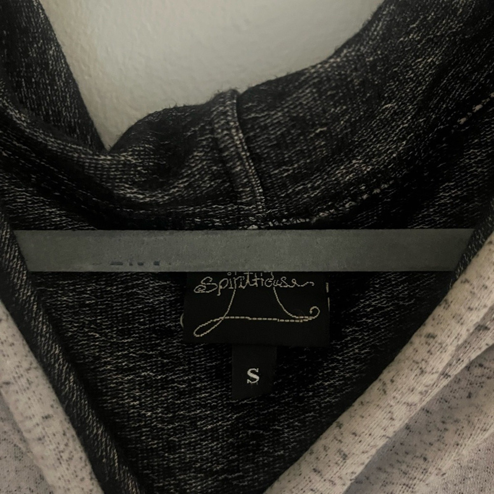 Spirithouse Gray Longline Lightweight Button Up J… - image 5