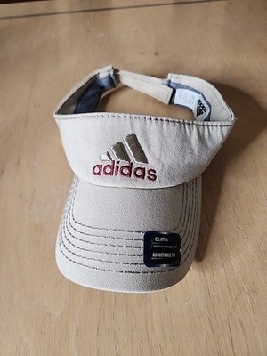 Women Adidas Climacool Khaki Golf Visor Cap Hat Tennis 