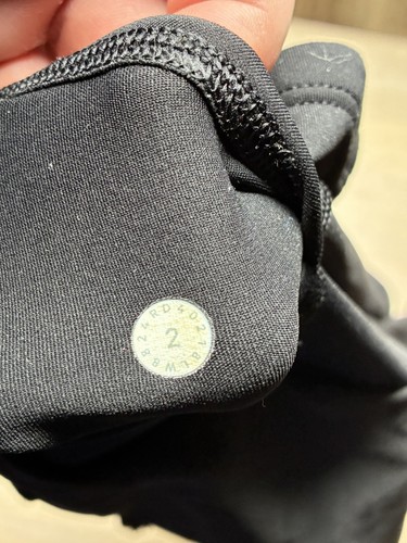 Jupe plissée Lululemon Play Off The *13" noire taille 2 - Photo 7/8