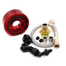 Car Set OIL FILTER SENSOR SANDWICH ADAPTER PLATE Fit for Acura Honda