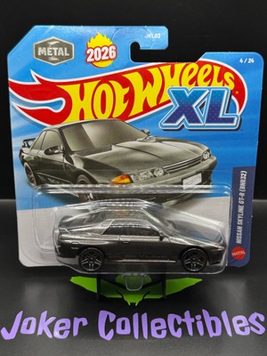Hot Wheels XL 2026 1:43 Scale Nissan Skyline GT-R (BNR32) # 4/24