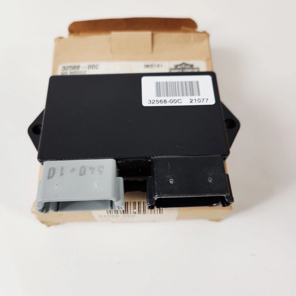 Módulo de bobina de encendido OEM Harley 32568-00C doble leva 88 genuino 2000-2003 Softail Foto 3 de 4