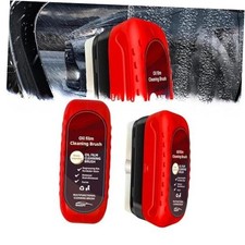 Automotive Oil Film Cleaning Brush, 2024 New Glass Oil Film Remover for Car, 1