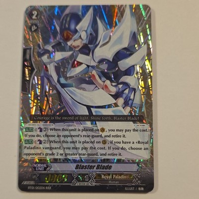 ブラスターブレード　BT01 Blaster Blade (BT01/002EN RRR Foil Normal Unit 9000) Cardfight