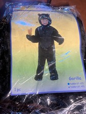 Just Pretend Gorilla Costume Toddler 1T-2T Well Made Brand New