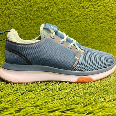 Kuru Atom Womens Size 5.5 Blue White Athletic Running Walking Shoes Sneakers