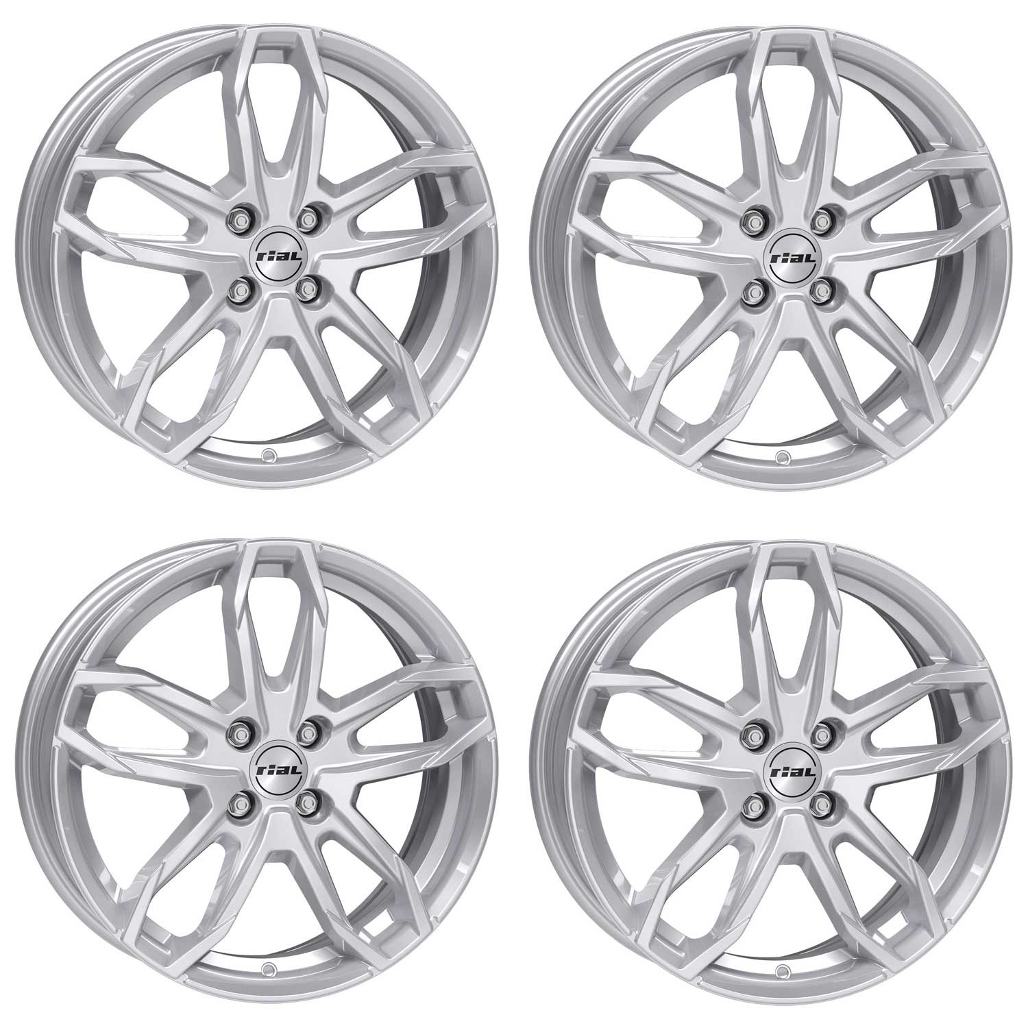 4 Rial Lucca wheels 6.5Jx17 ET38 4x100 SIL for LADA Vesta