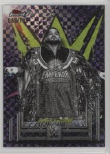 2025 Finest WWE Common Purple Checkerboard Refractor /199 Santos Escobar 0kb5