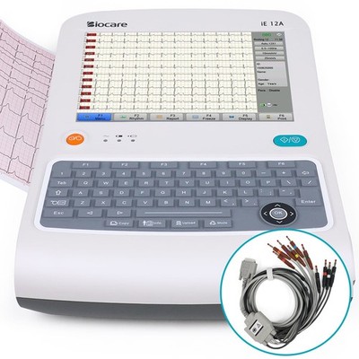 Biocare 12 Lead 12 Channel ECG Machine w/ Precise Interpretation VCG  Acquisition | eBay