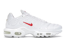 Nike Air Max Plus TN Supreme White/Red UK10 DA1472 100