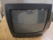 Magnavox PR1301 C121 13" CRT Color Tube TV Retro Gaming no Remote, It Works 