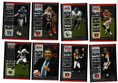 (21) 2005 Bowman Chrome Lot C. JOHNSON A. JOHNSON BOLDIN T. BARBER + EXCELLENT +
