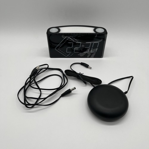 LED Wecker mit Vibration Lauter Wecker für Tiefschläfer & Langschläfer Nachtisch - Bild 3 von 24