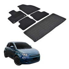 Kofferraumwanne Fußmatten Set Für Fiat 500e Elektro Ab 2021