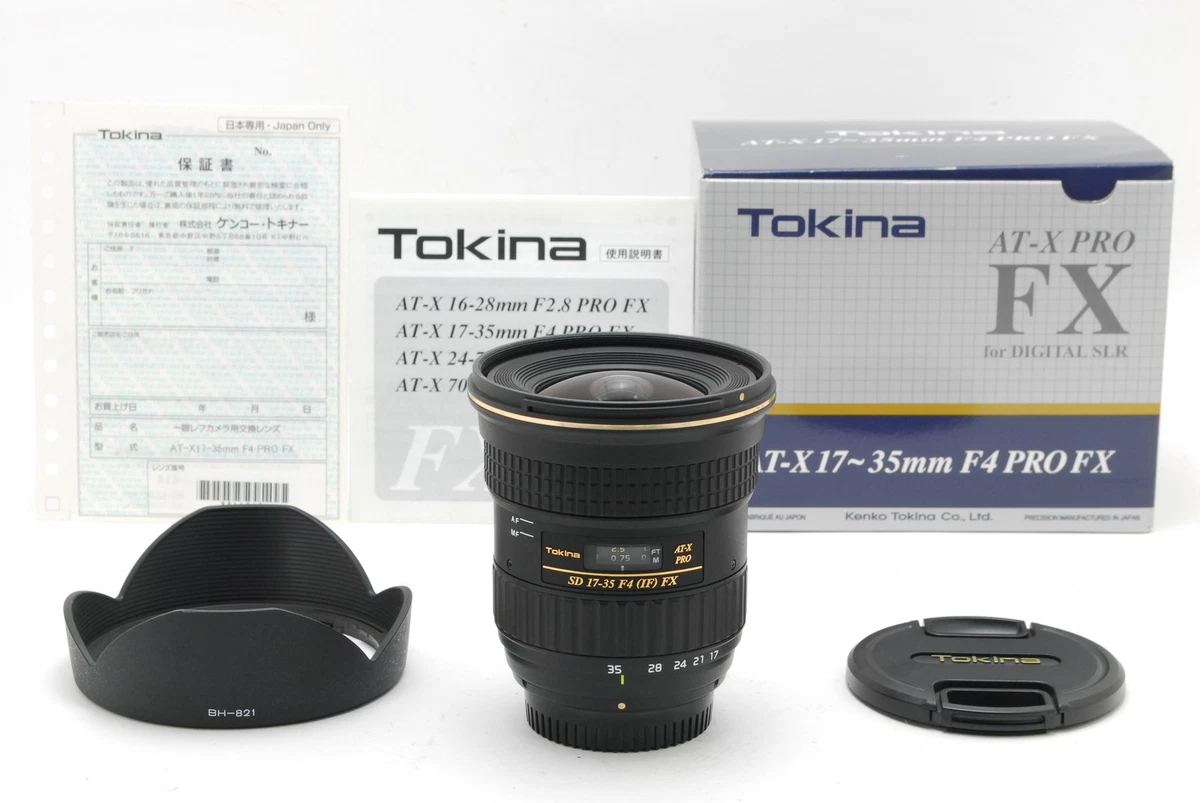 Tokina f/4 Camera Lenses 17-35mm Focal for sale | eBay