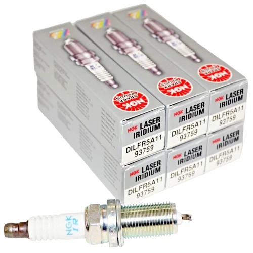 Spark Plug-Laser Iridium High Ignitability NGK 93759 6/pc