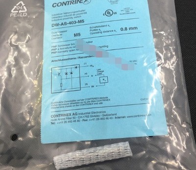 FST New CONTRINEX DW-AS-403-M5 Proximity switch sensor #tp