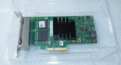 Dell Intel I350-T4 T34F4 0T34F4 Quad Port Network Adapter w/ Short Bracket