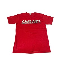 Vintage Red Caesars Casino T-shirt M 
