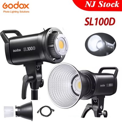 US Godox SL100D 5600K Daylight COB Video Light Studio LED Video Continuous Lamp