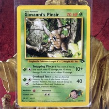 Pokemon Giovanni’s Pinsir 24/132 Gym Challenge WOTC Rare Unlimited Near Mint/ NM on eBay