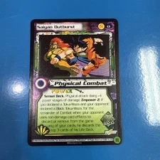 Saiyan Outburst 13  Kid Buu Saga Dragon Ball Z Dbz Ccg Subset Promo Bojack