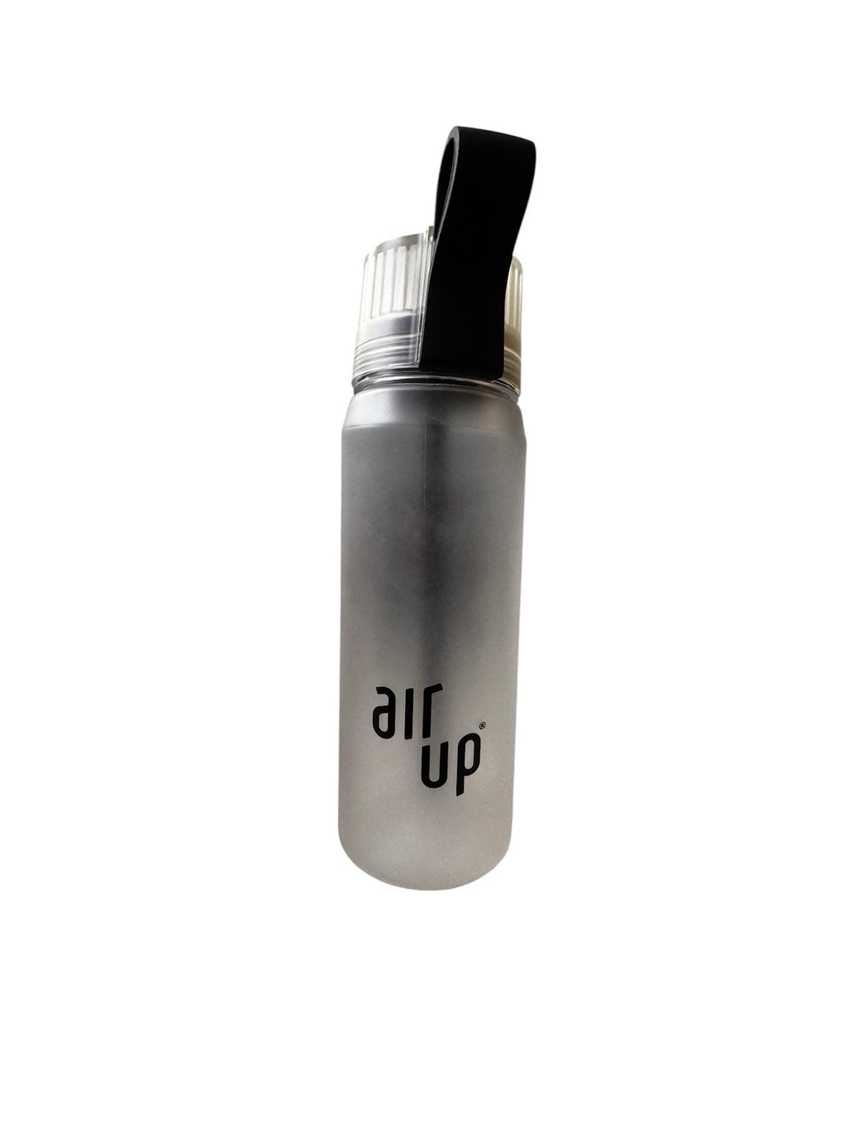 Air Up Water Bottle 650 ml Clear Bottle & Black Lid EUC
