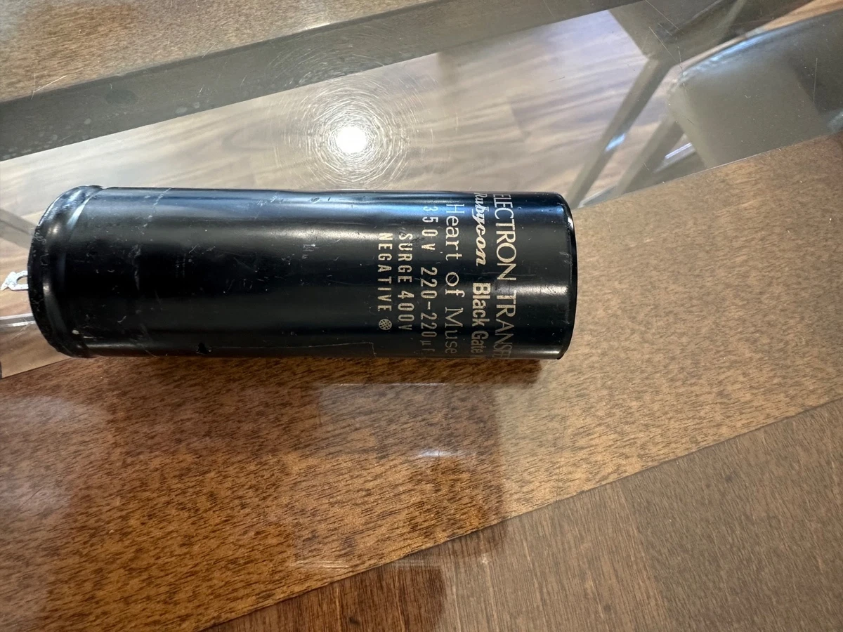 black gate capacitor | eBay