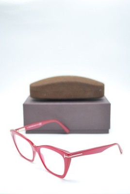 TOM FORD Eyeglasses FT5709-B 072 Red Cat Eye Woman for sale