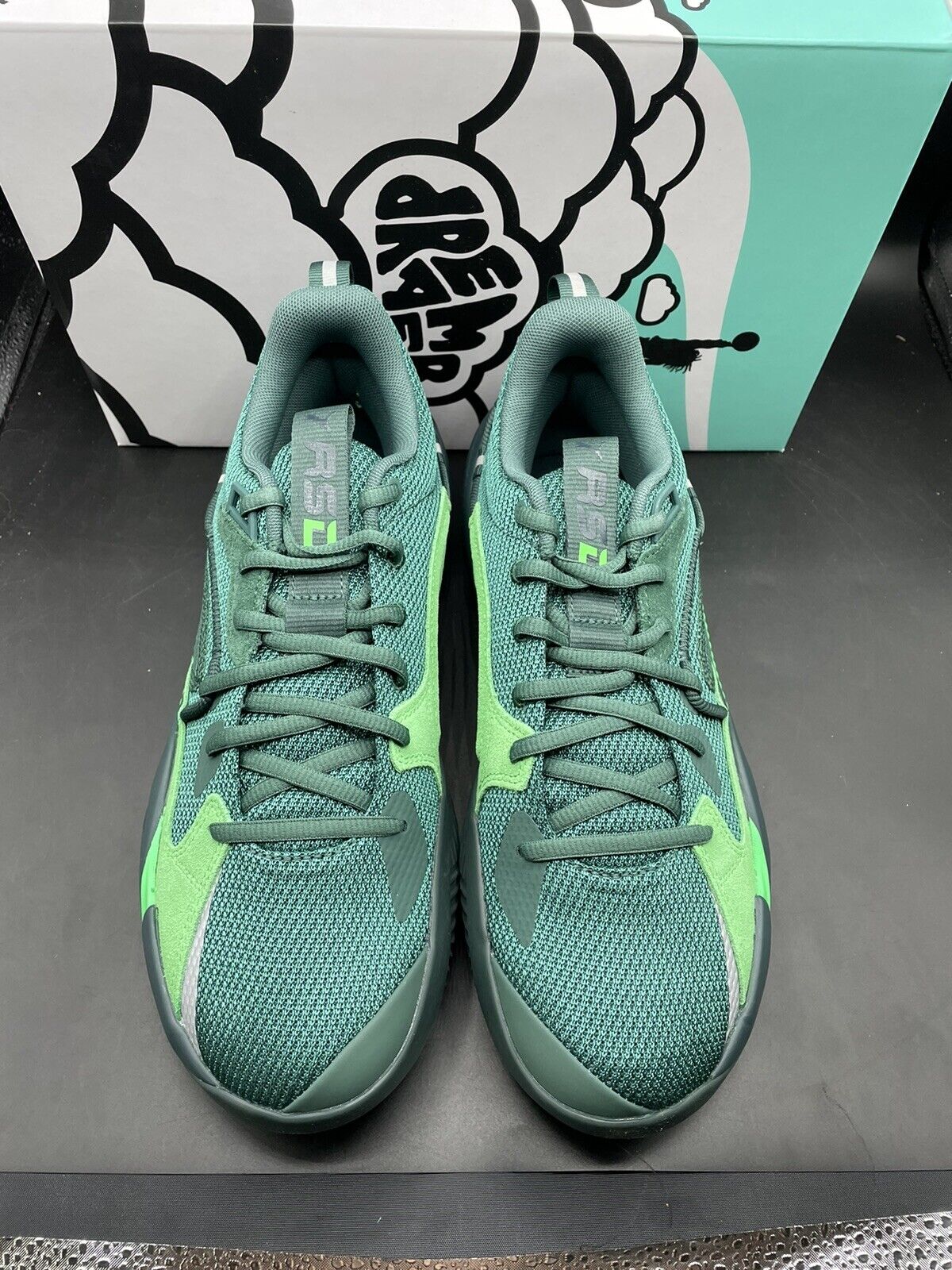 New Puma RS-Dreamer J Cole Basketball Shoes Size 11 Bistro Green 193990 ...