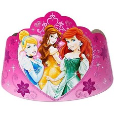 Disney Princess Sparkle Party Supplies Tiaras 8ct.