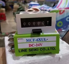 1PC New LINE Rhine Counter MCF-6XUL DC24V