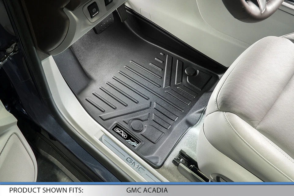 SMARTLINER Custom Fit Floor Mats Cargo Trunk Liner 2017-2021 GMC Acadia Bench Foto 2 de 4