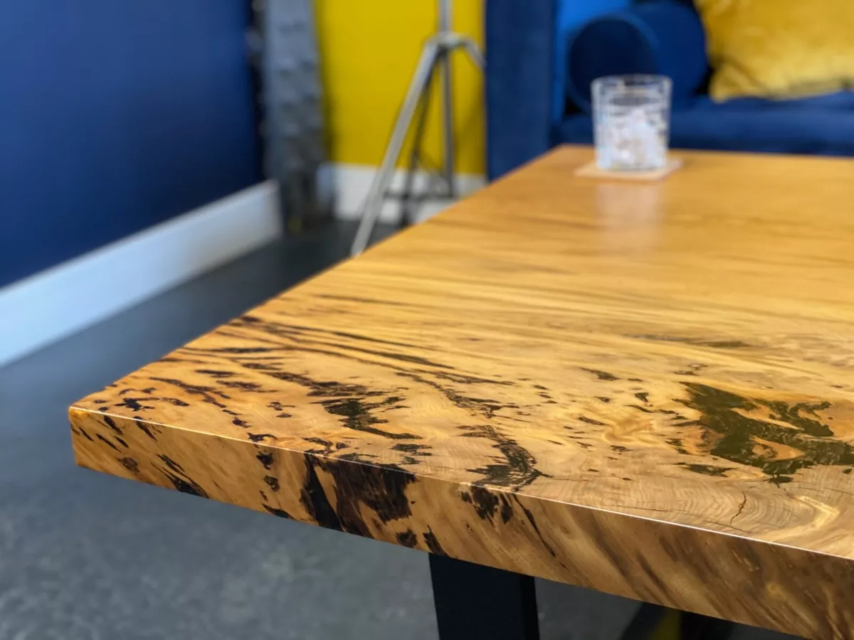 Timber resin 2024 dining table