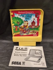 Richard Scarry's Huckle And Lowly's Busiest Day Ever (Sega Pico) Storyware Cart