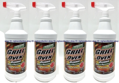 ( Lot 4 ) LA's Totally Awesome Grill and Oven Spray Cleaner Degreaser New 40ozEa