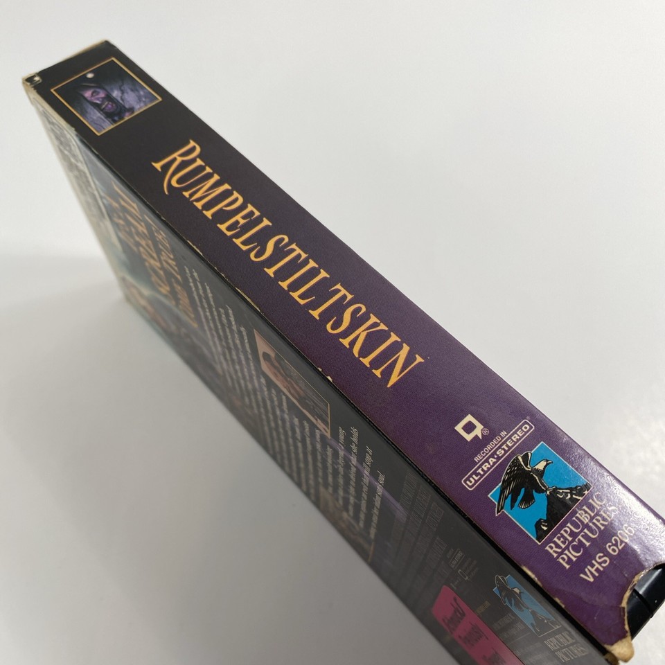 Rumpelstiltskin VHS 1996 Max Grodénchik John Ducey Kim Johnston Ulrich
