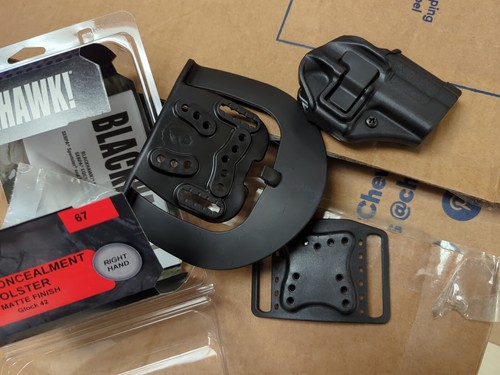 BlackHawk Serpa CQC Concealment Paddle / Belt Slide Holster fit Glock 42 380