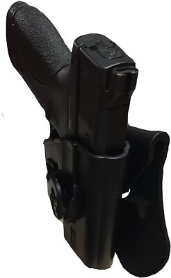 Bulldog Rapid Release Polymer Paddle Holster For Glock 21 Gen 1-4 - Right Hand, Level 2