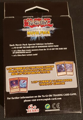 YUGIOH! DARKSIDE OF DIMENSIONS MOVIE PACK SPECIAL EDITION - NEW, SEALED!
