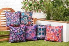 24" Large Garden Furniture Scatter Cushion Outdoor Bench Sofa Decorative Pillows