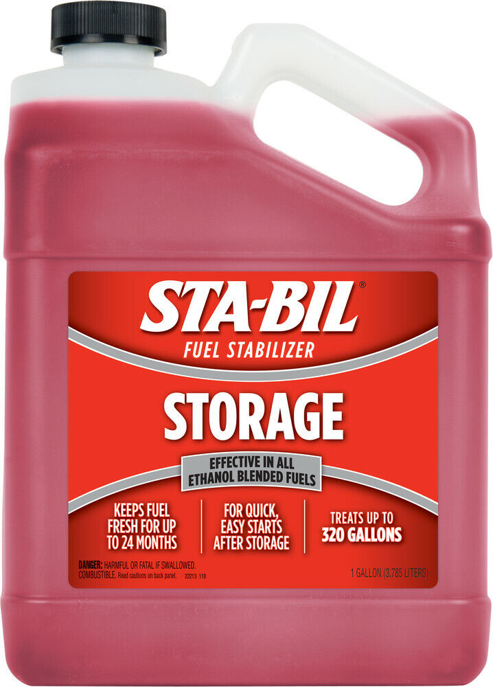 STA-BIL Gas Fuel System Stabilizer Cleaner Treatment for 2/4-Stroke Engines 1Gal