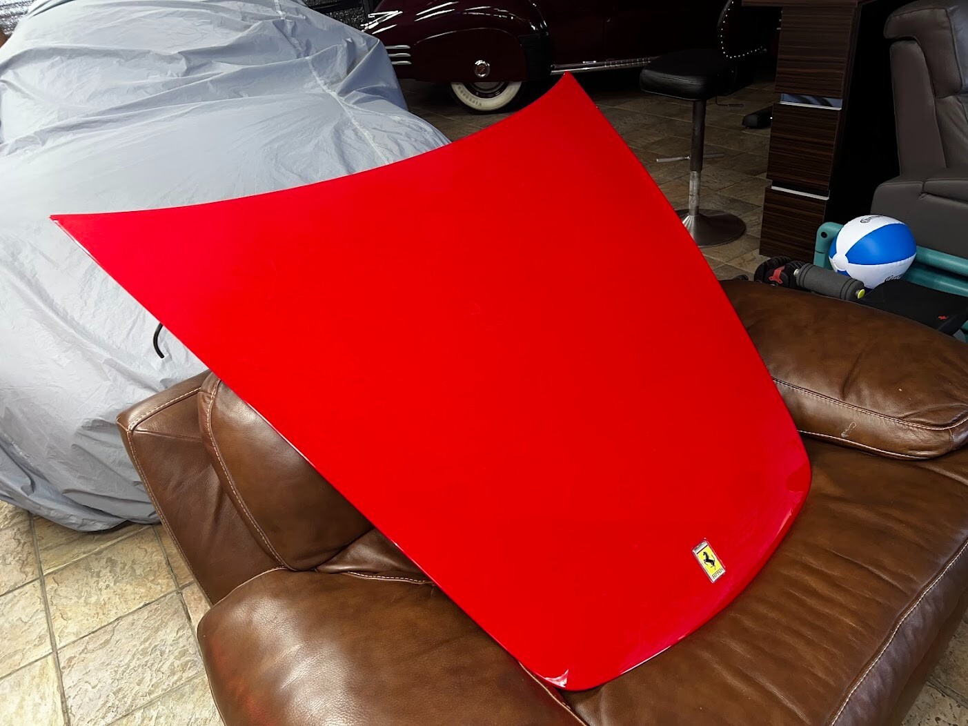 Ferrari F430 Spyder Spider Front Hood Bonnet OEM Rosso Corsa 3500 mile car