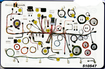 Ford Mustang Wire Harnes - Wiring Diagram