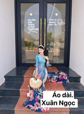 Ao Dai Vietnamese with Pants